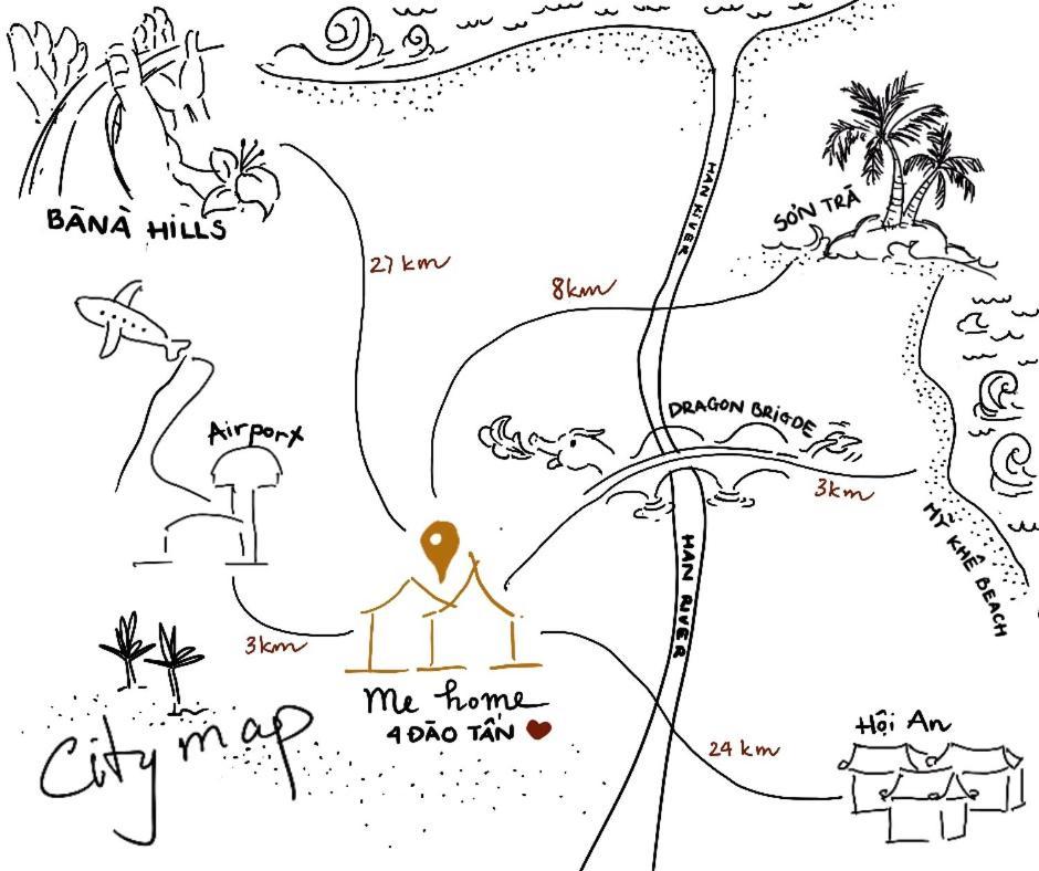 دا نانغ Me Home المظهر الخارجي الصورة